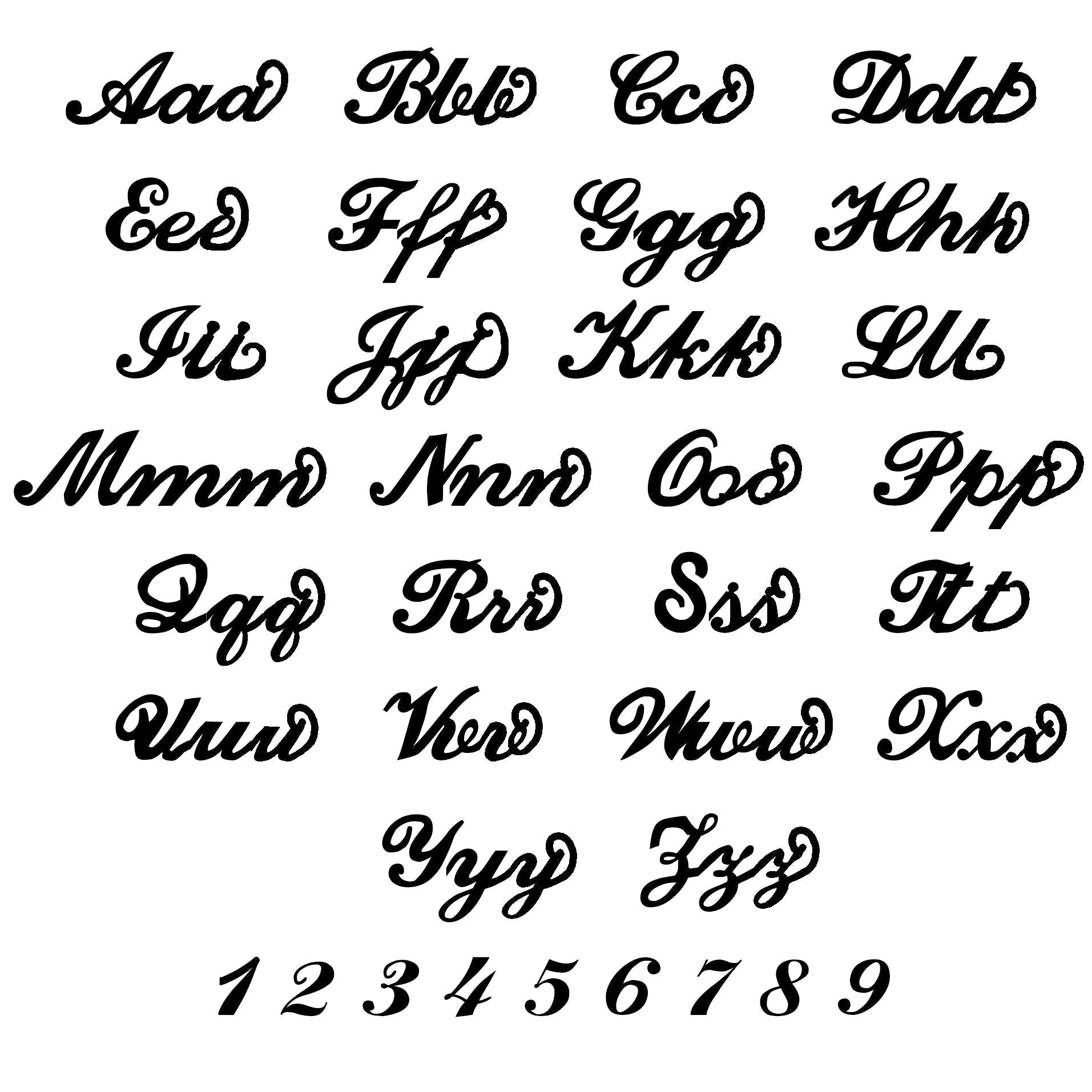 Metal Names Script 18ct Gold Plated Script Name Curb Bracelet