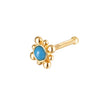 9ct nose stud - seol gold