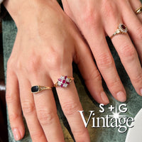 soldi gold ruby ring - seolgold