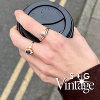 vintage ruby ring - seolgold