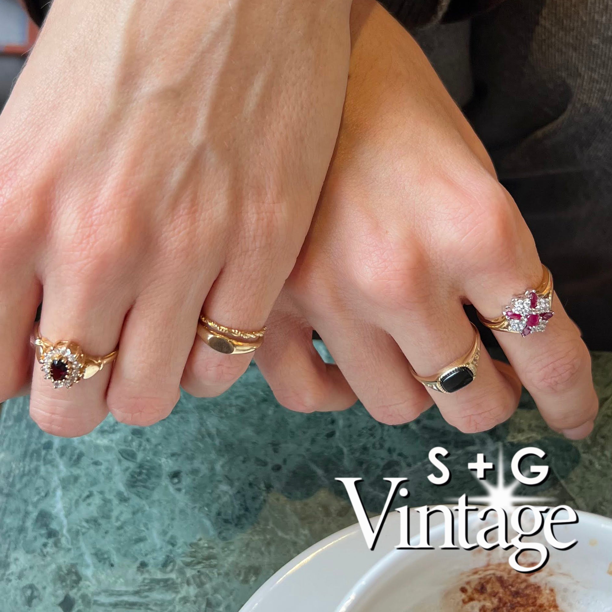 gold ruby ring - seolgold