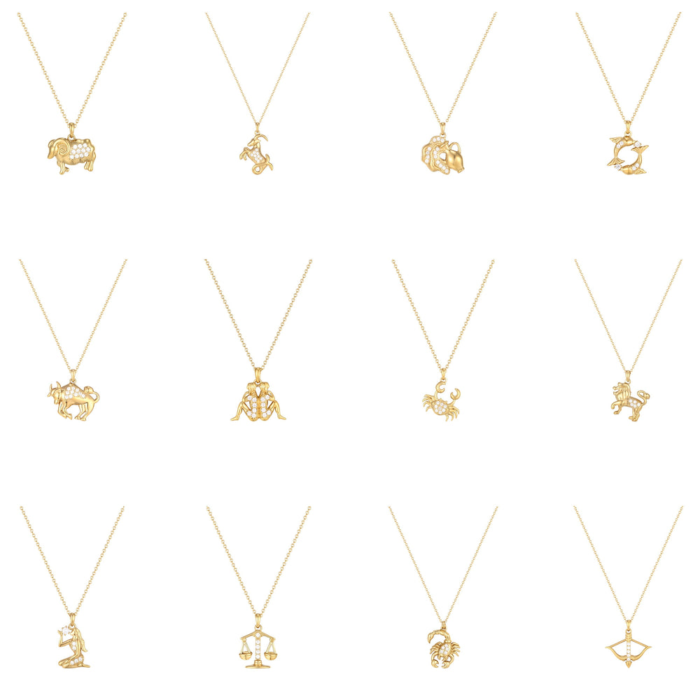 star sign necklace - seol gold