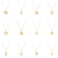 star sign necklace - seol gold
