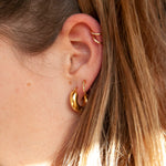 Silver Creole Hoops - seol-gold
