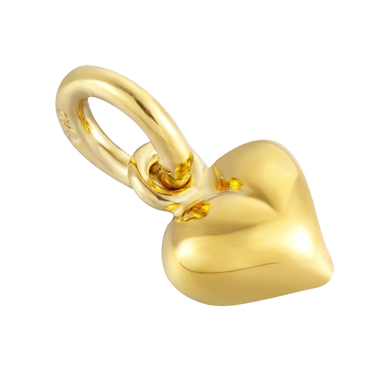 heart charm - seol gold