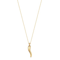 italian horn necklace - seol-gold