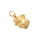 18ct Gold Vermeil Jaguar Pendant