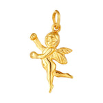18ct Gold Vermeil Angel Cherub Pendant