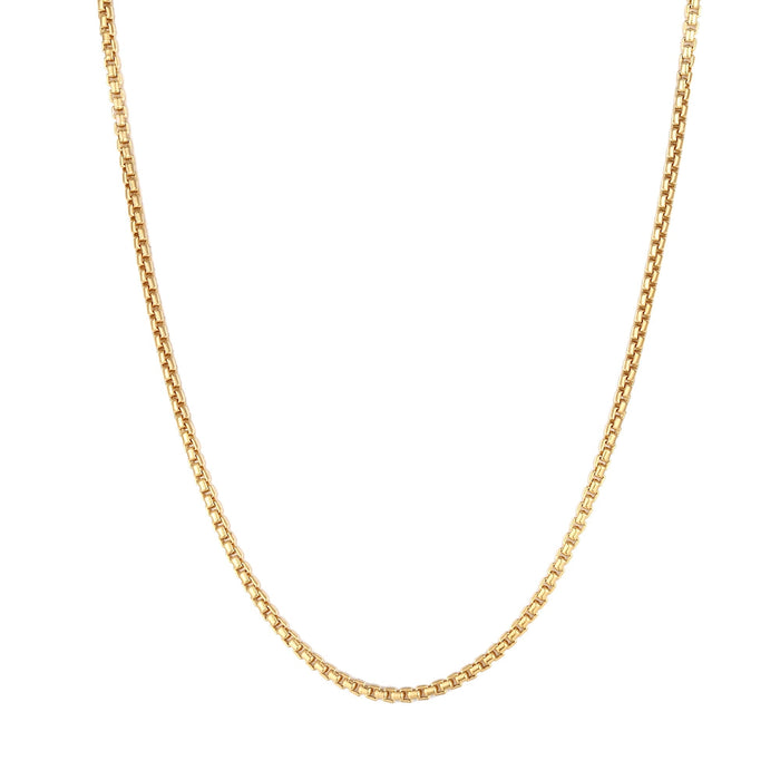 Rounded Box Chain - seol-gold