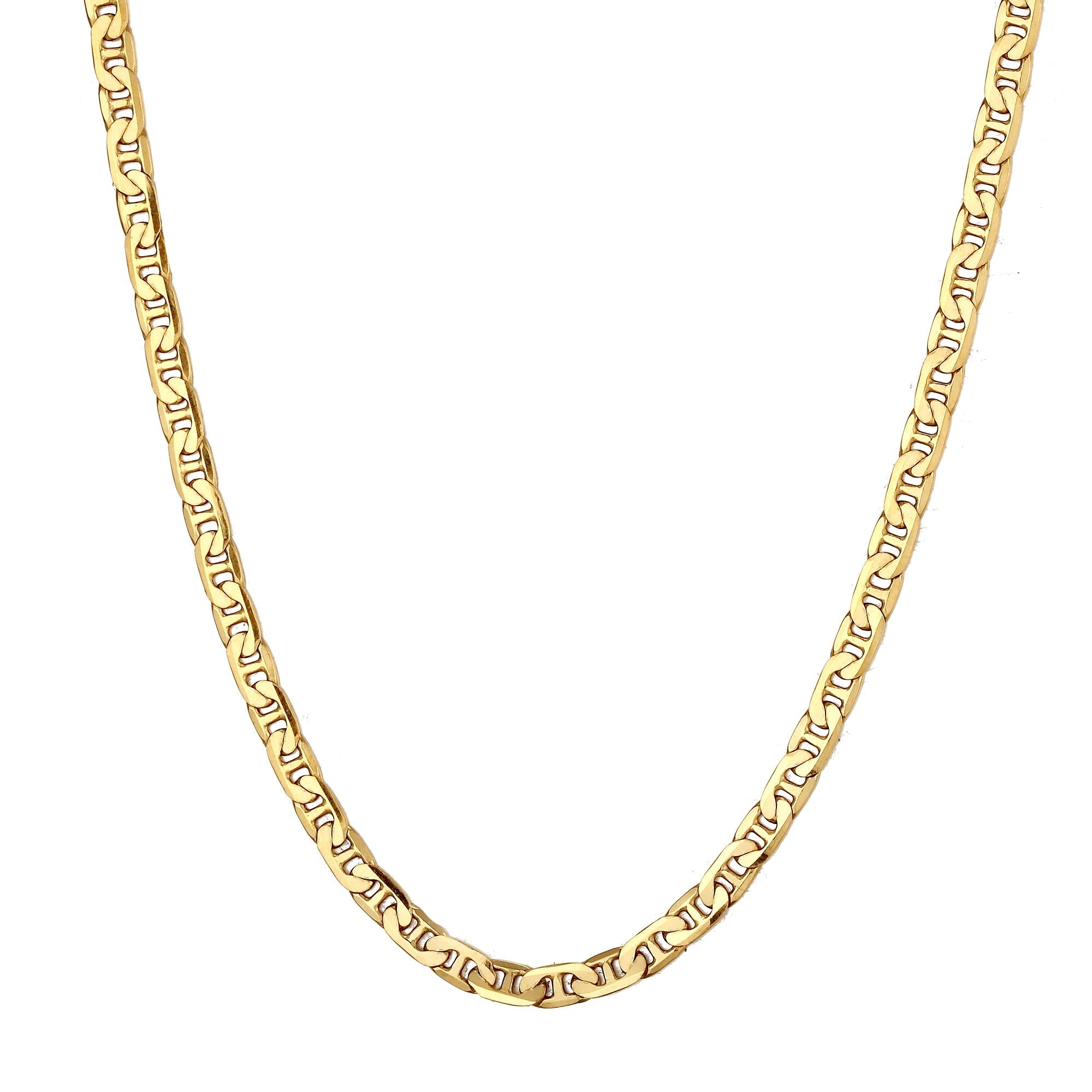 anchor chain necklace - seol-gold