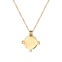 engravable medallion - seol gold