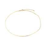 Gold square Snake Chain - seol-gold