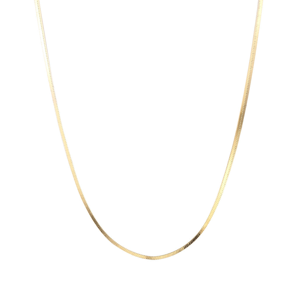 18ct Gold Vermeil Square Snake Chain