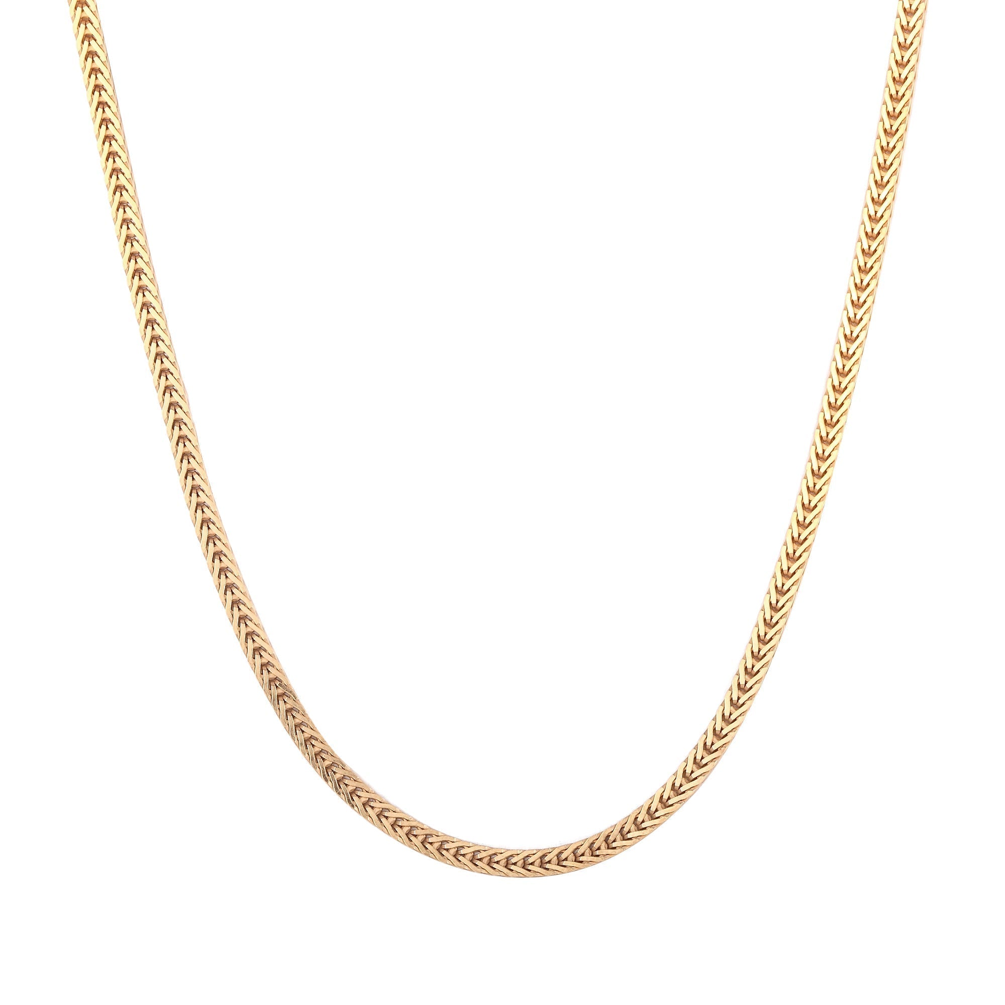 gold chain necklace - seol-gold