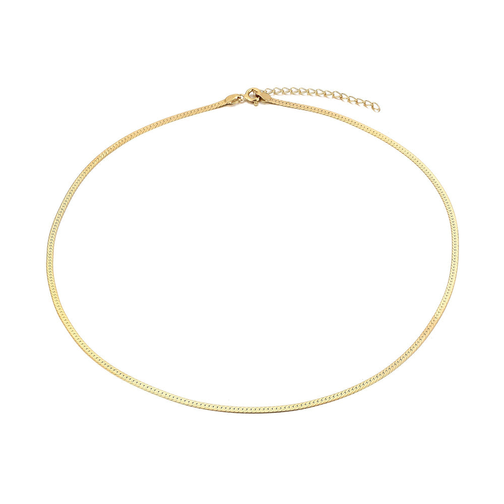 Herringbone Chain - seol-gold