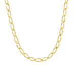 Flat Link Chain Necklace
