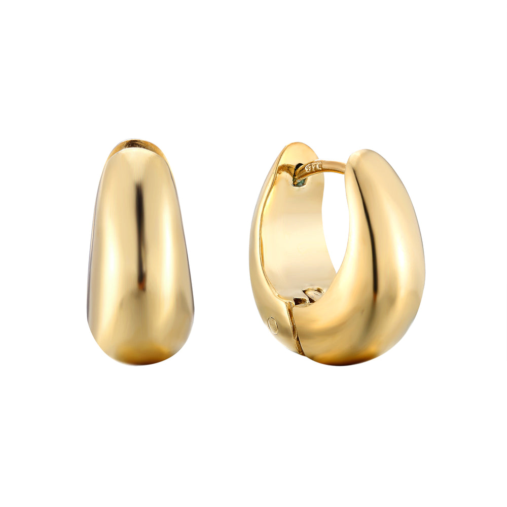 gold cartilage earring - seol-gold