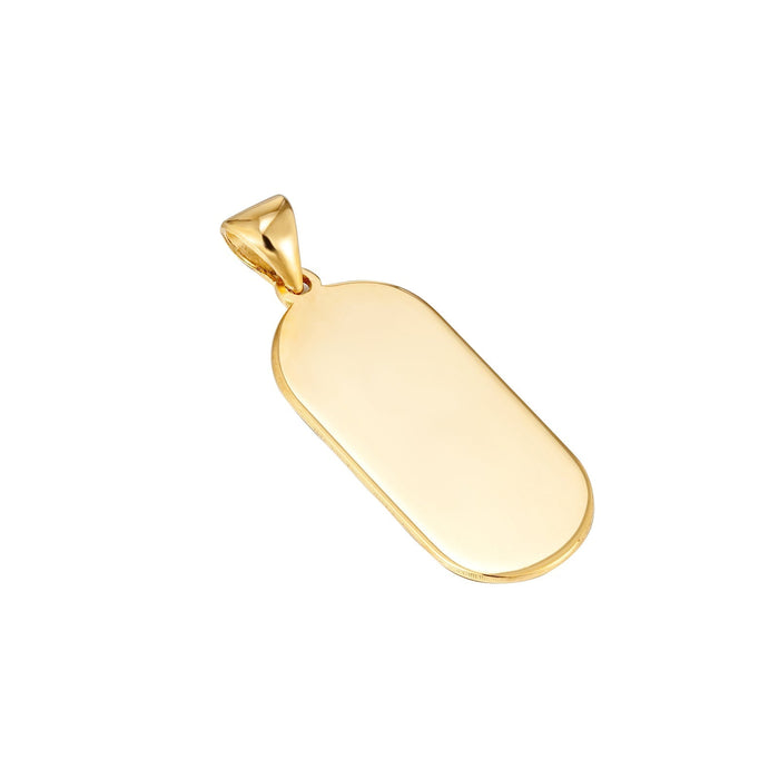 Classic Tag Pendant - Seol Gold