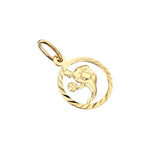 18ct Gold Vermeil Zodiac Sign Pendant