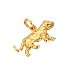 18ct Gold Vermeil Tiger Charm