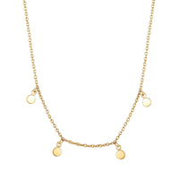 gold necklace - seol-gold