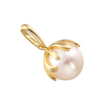 9ct Solid Gold Pearl Charm