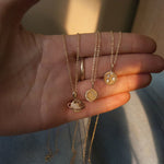gold constellation necklace- seol-gold