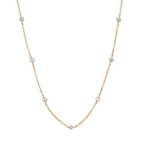 gold necklace - seolgold 