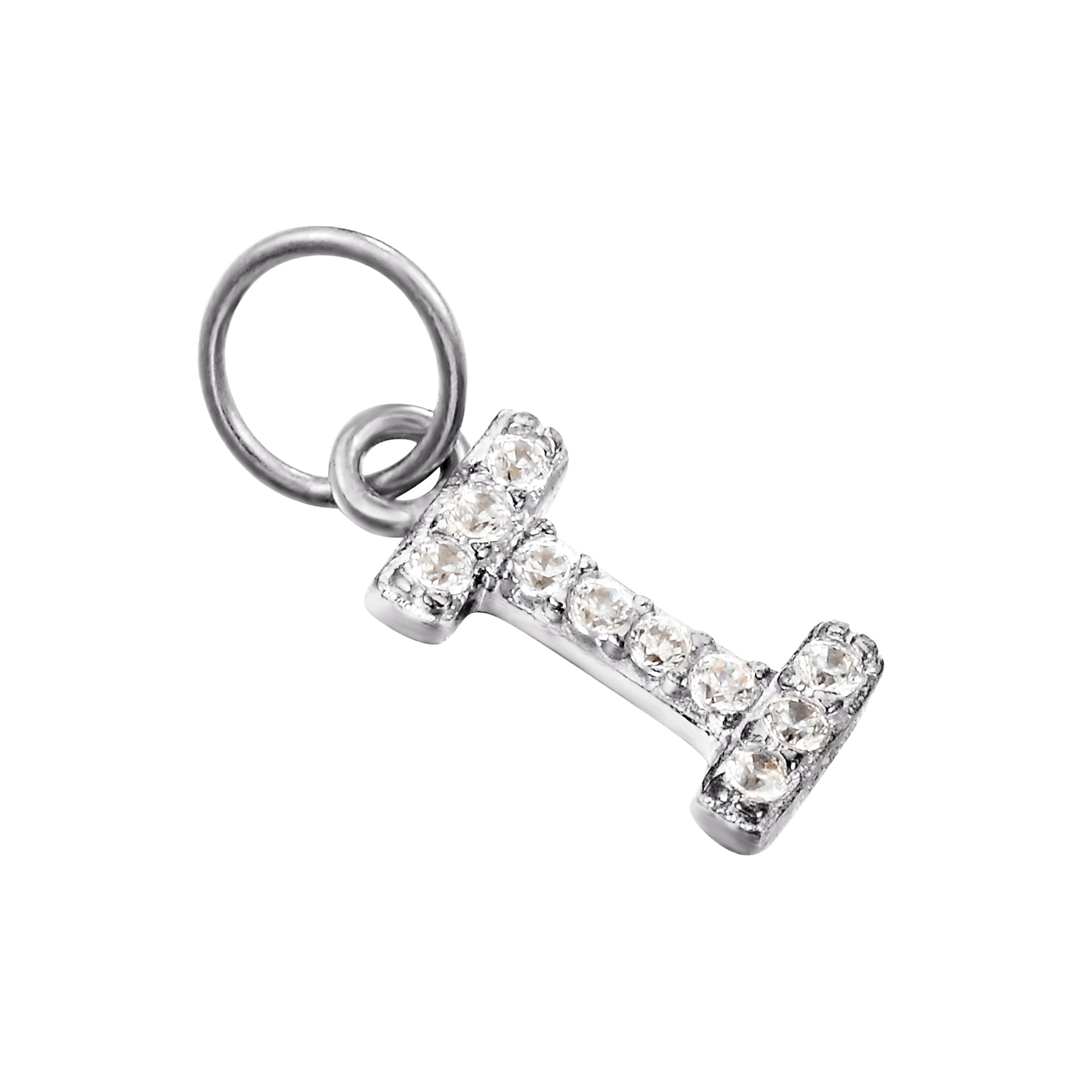 Seol + Gold CZ Roman Numeral Charm