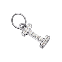 Seol + Gold CZ Roman Numeral Charm