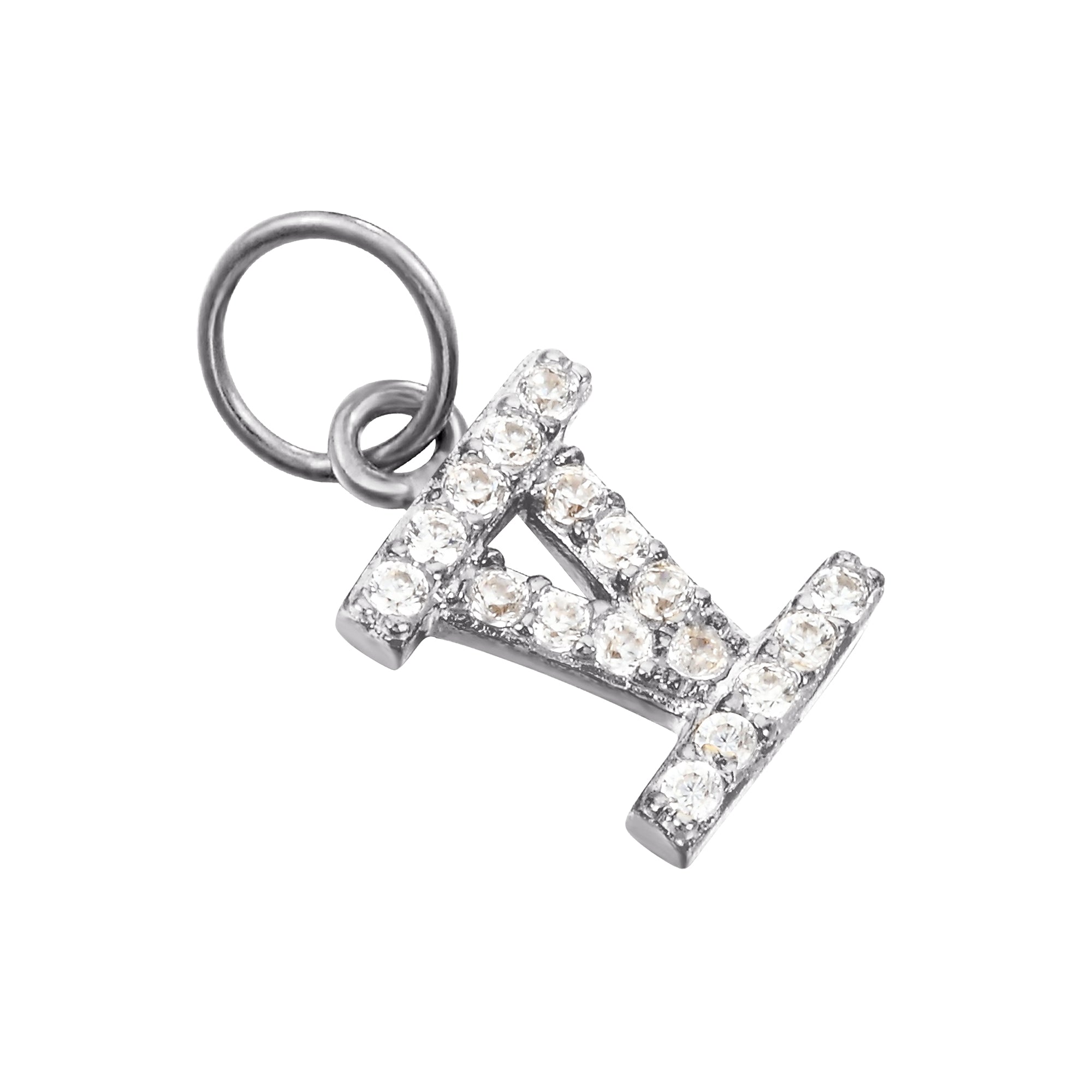 Seol + Gold CZ Roman Numeral Charm