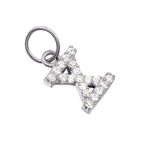 Seol + Gold CZ Roman Numeral Charm