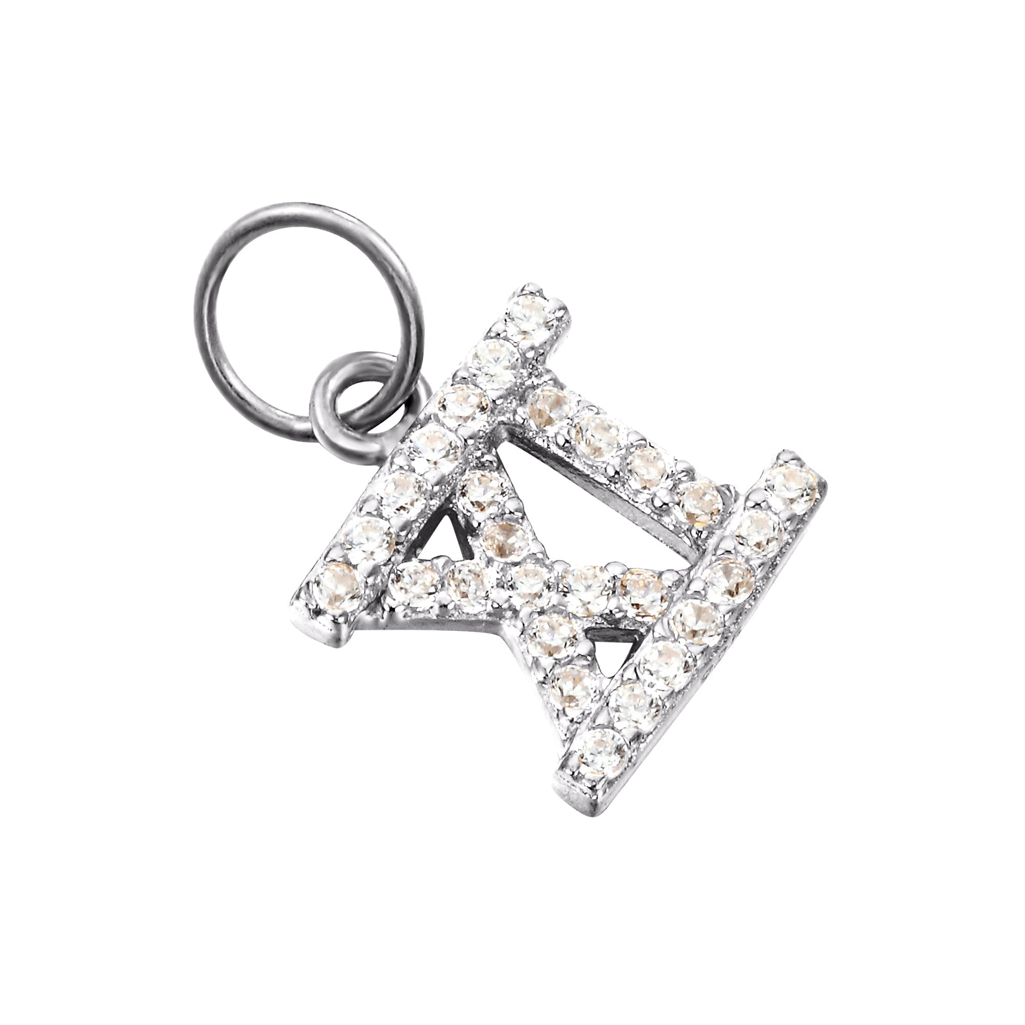 Seol + Gold CZ Roman Numeral Charm