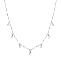 silver pearl necklace - seolgold
