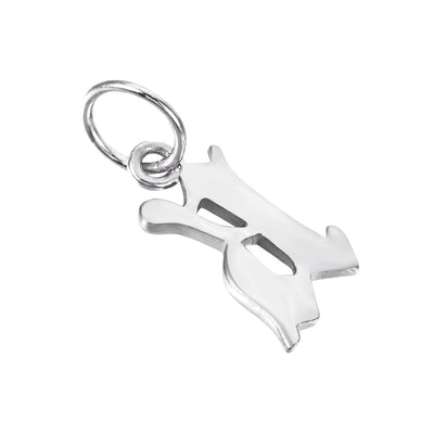 Old English Letter Charm