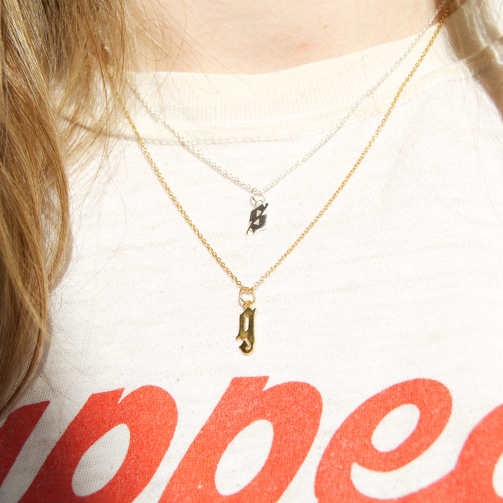 Alphabet Letter Charms - seol-gold