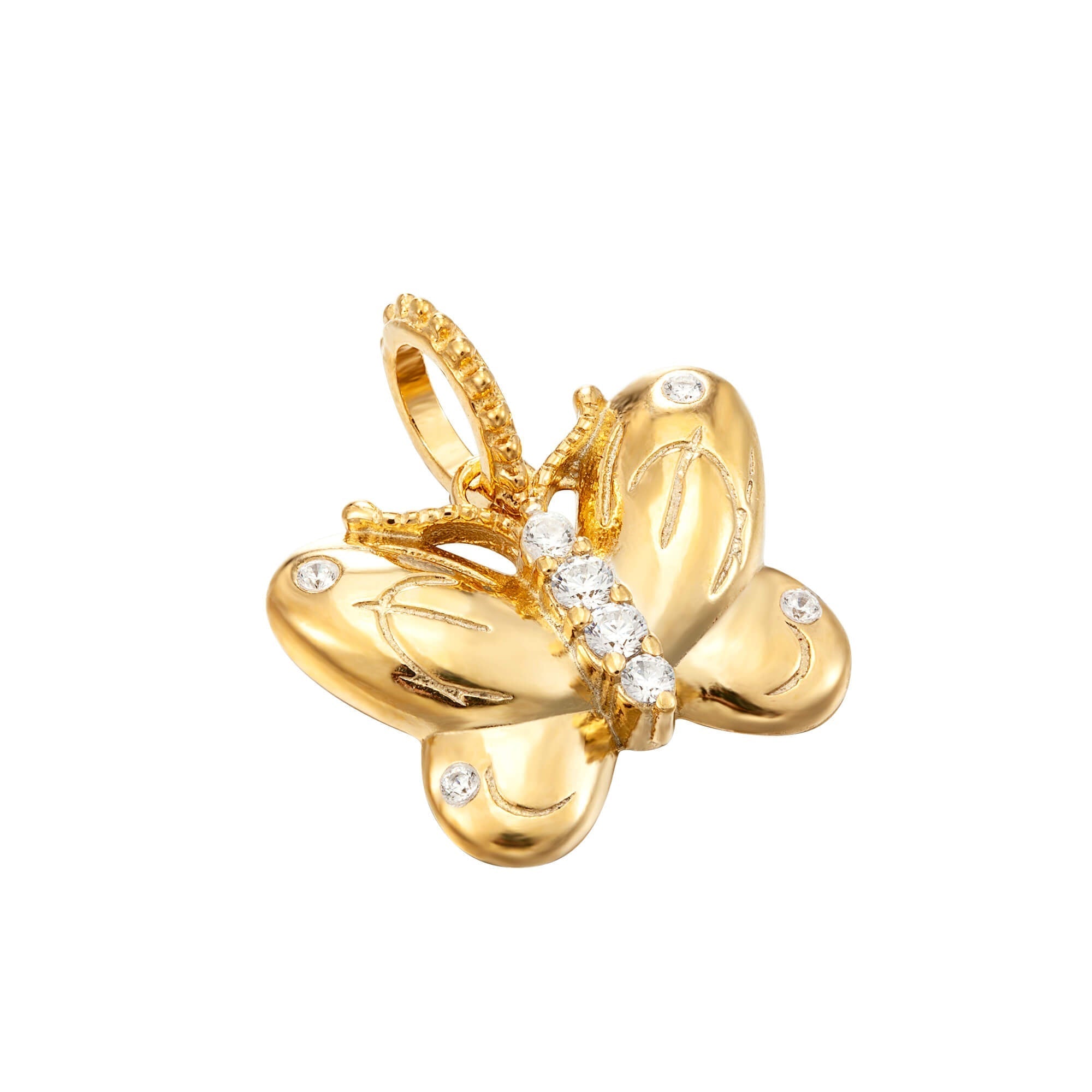 butterfly pendant -seol gold 