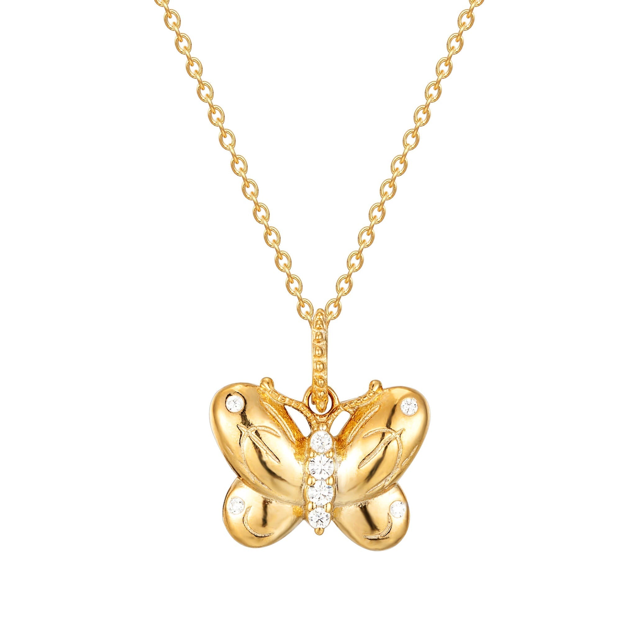butterfly pendant -seol gold 