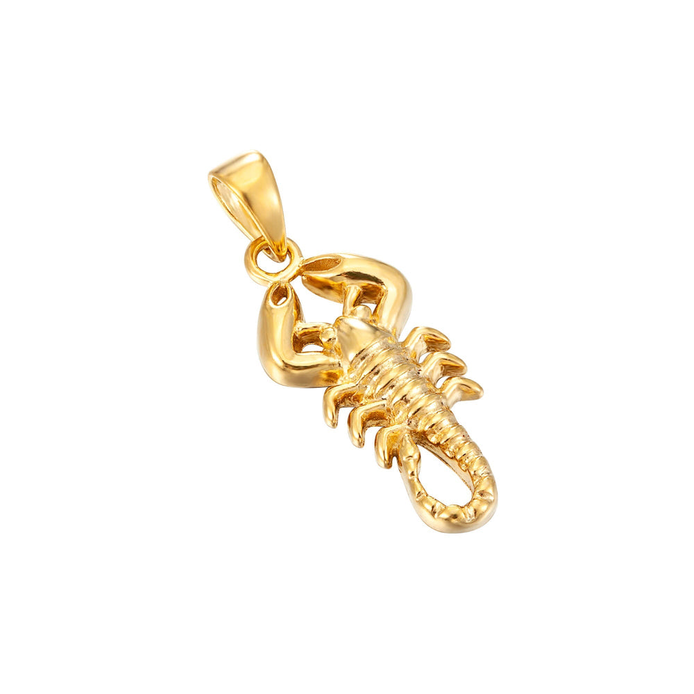 scorpion pendant- seol gold