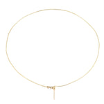 9ct Gold Adjustable Chain Necklace - seol-gold