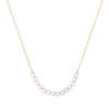 gold pearl necklace - seol-gold
