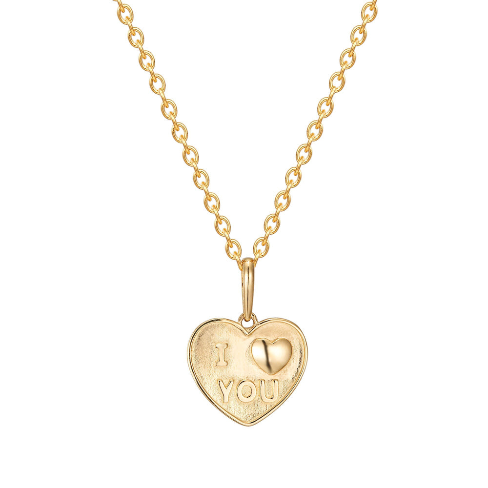 heart pendant - seol gold