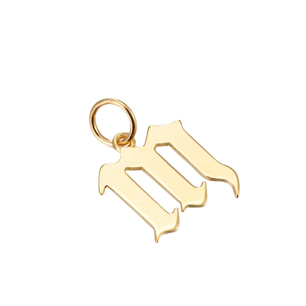 9ct Solid Gold Alphabet Letter Charms