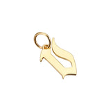 9ct Solid Gold Alphabet Letter Charms