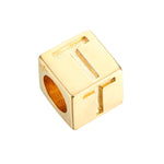 gold block letter - seol gold