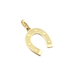 9ct Solid Gold Horseshoe Pendant