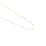 9ct gold pearl beaded necklace - seol-gold