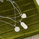 silver necklaces - seolgold