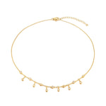 charm necklace- seol gold