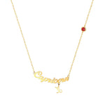 9ct gold Capricorn star sign necklace - seolgold
